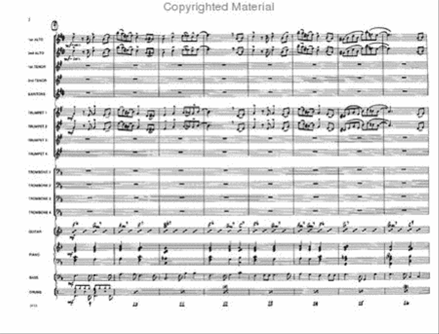 Chops, Don't Fail Me Now Jazz Ensemble scores gallery preview page 3