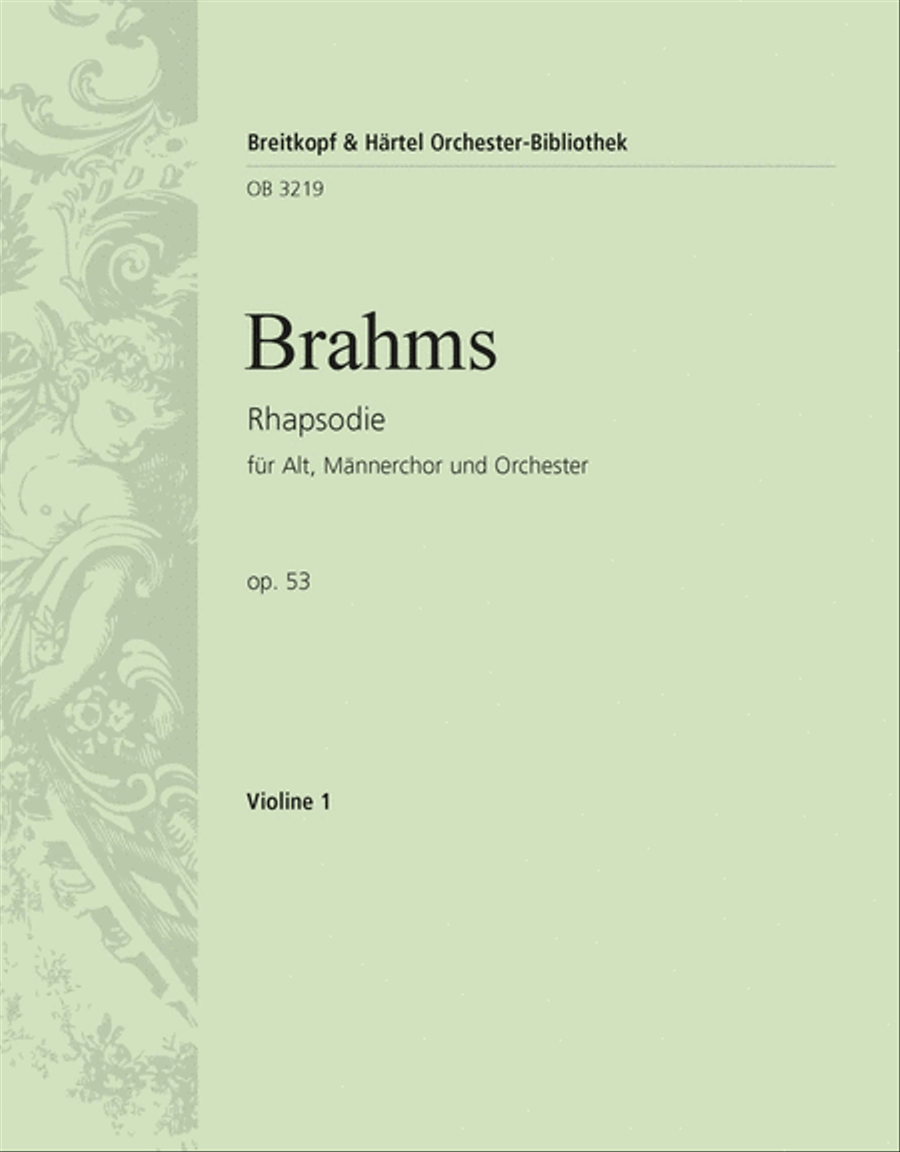 Rhapsody Op. 53 TTBB scores gallery preview page 1