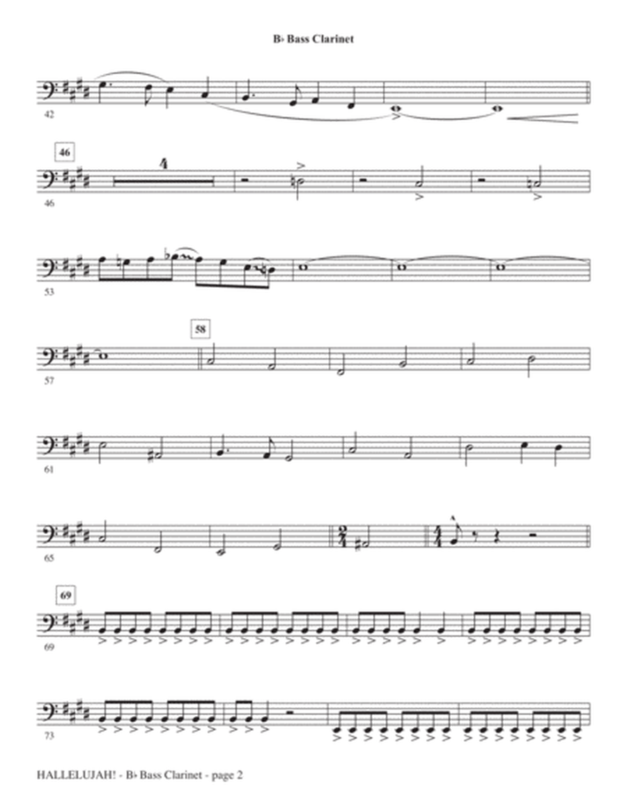 Hallelujah! (from Messiah Rocks) - Bass Clarinet (sub Bass)