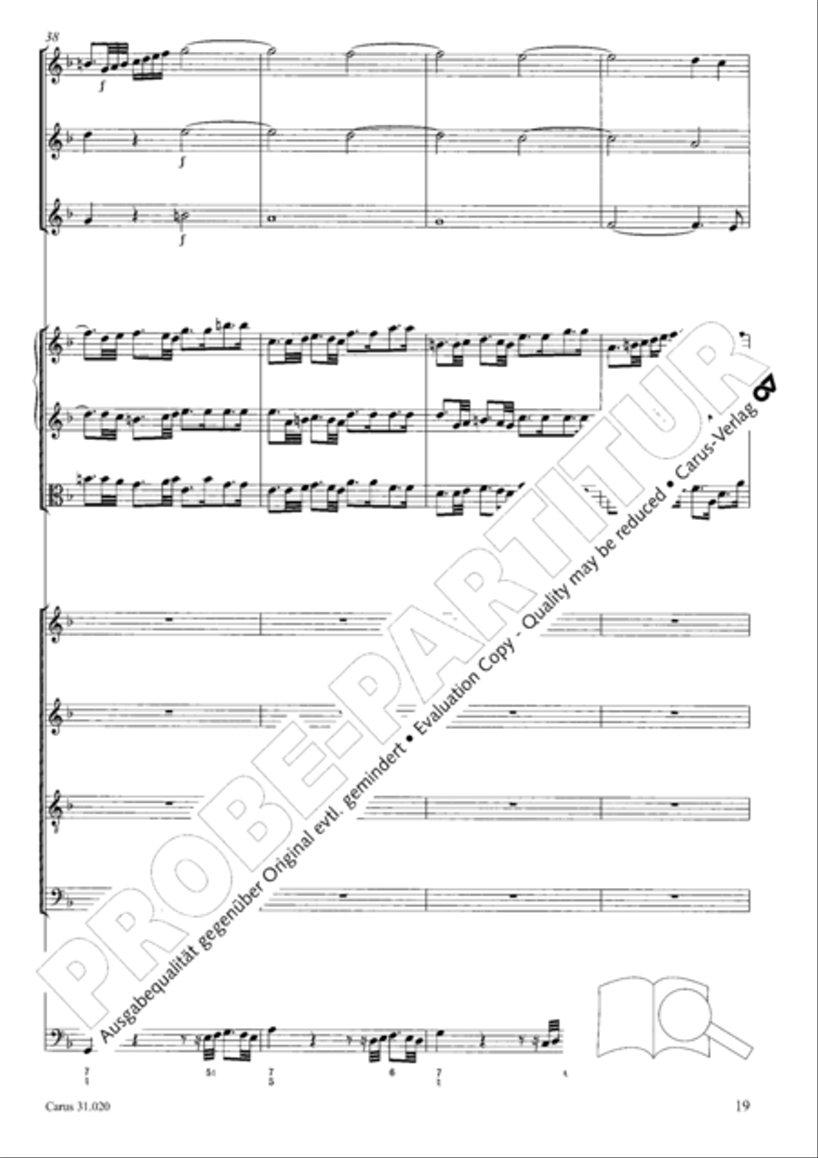 Eternity, thou thundrous word (O Ewigkeit, du Donnerwort) ATB scores gallery preview page 20