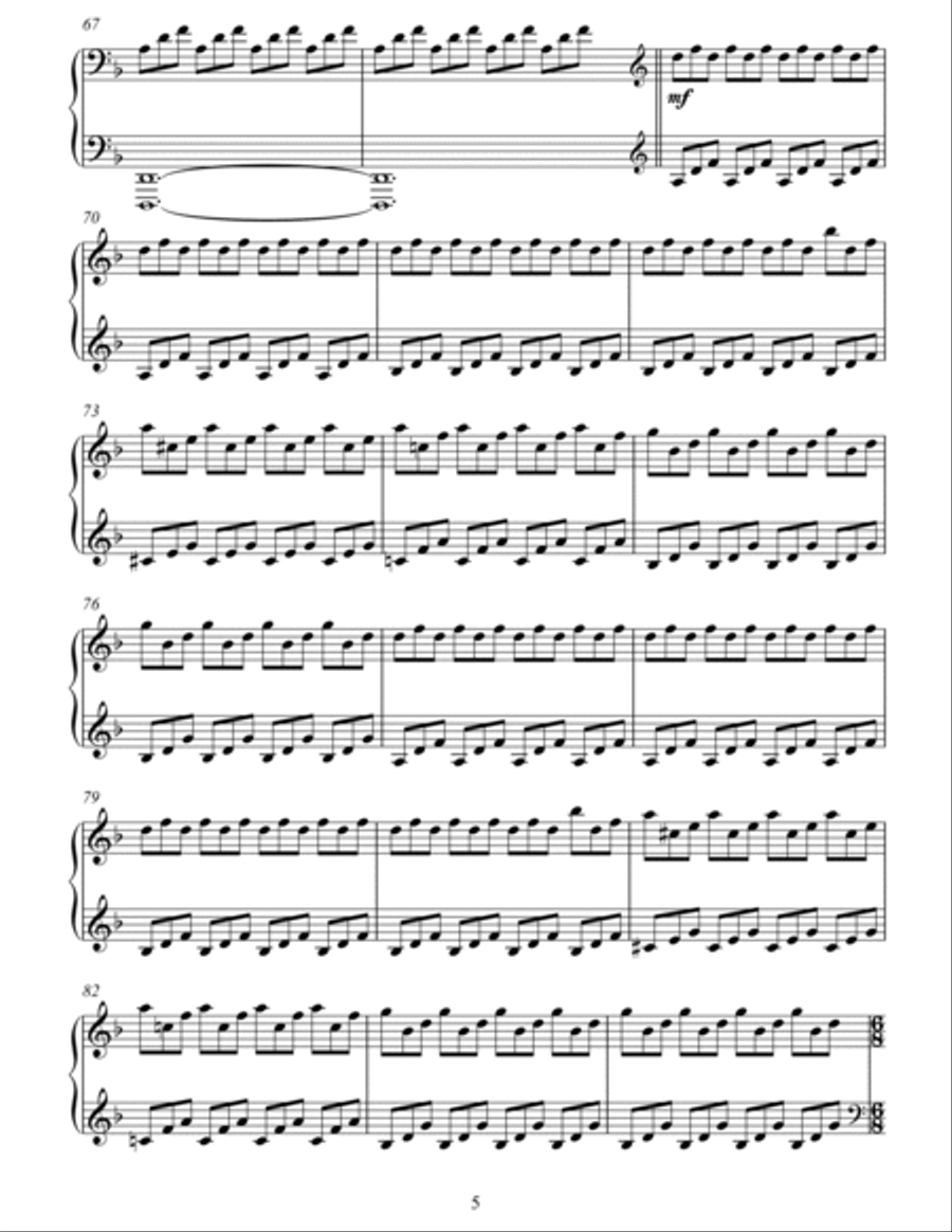 Circadian Circadian Piano Solo scores gallery preview page 5