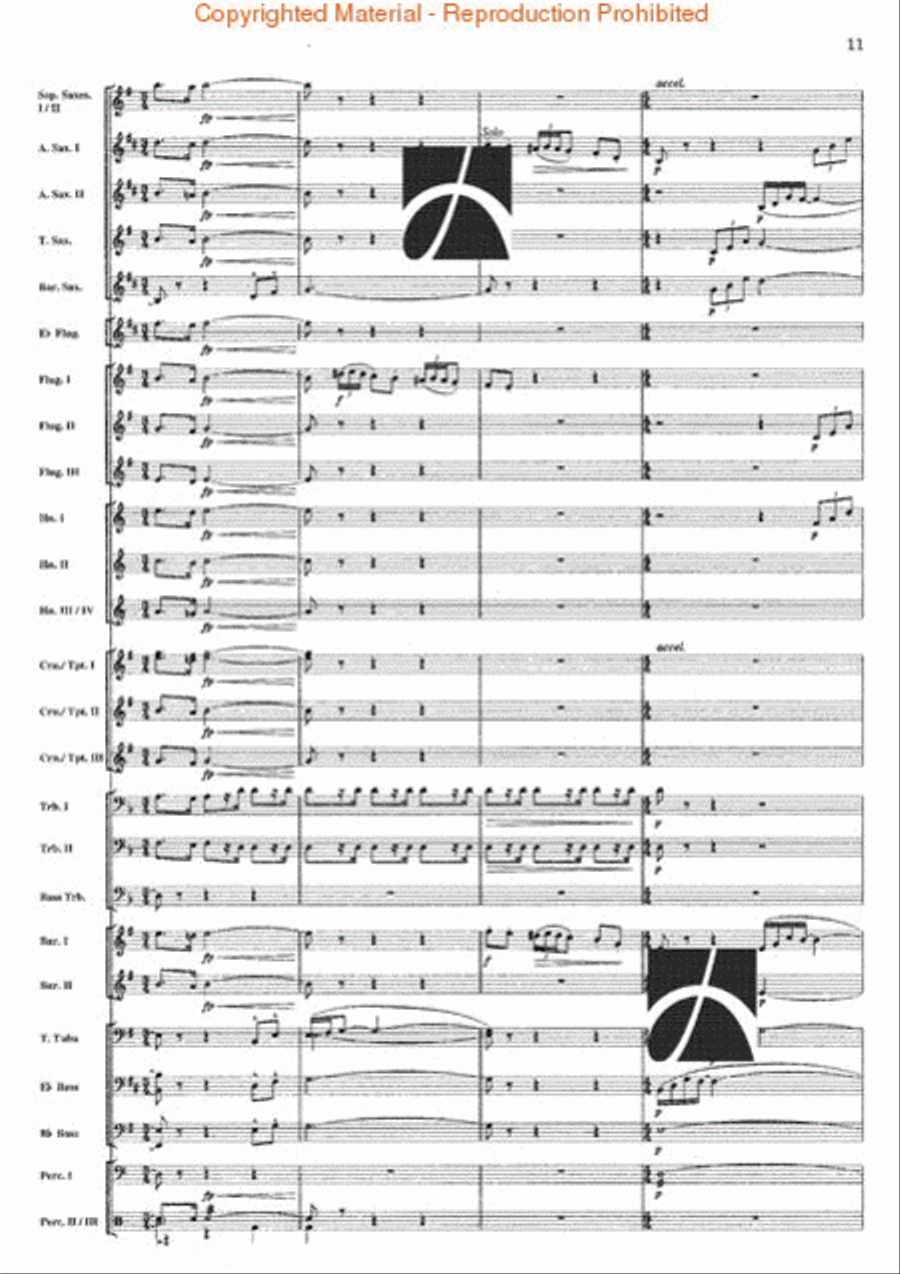 Firestorm Brass Band scores gallery preview page 11