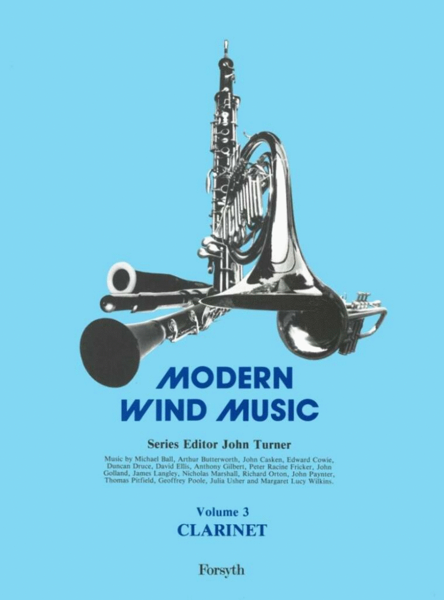 Modern Wind Series - Clarinet Clarinet Solo scores gallery preview page 1