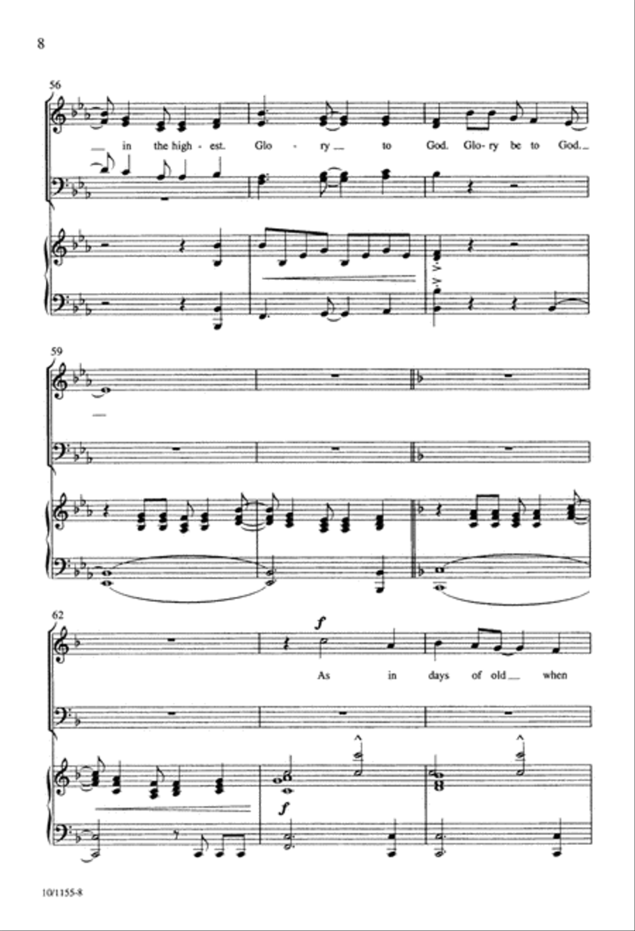 Angel Song 4-Part scores gallery preview page 8