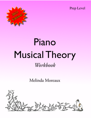 Book cover for Piano Musical Theory, Preparatory Level