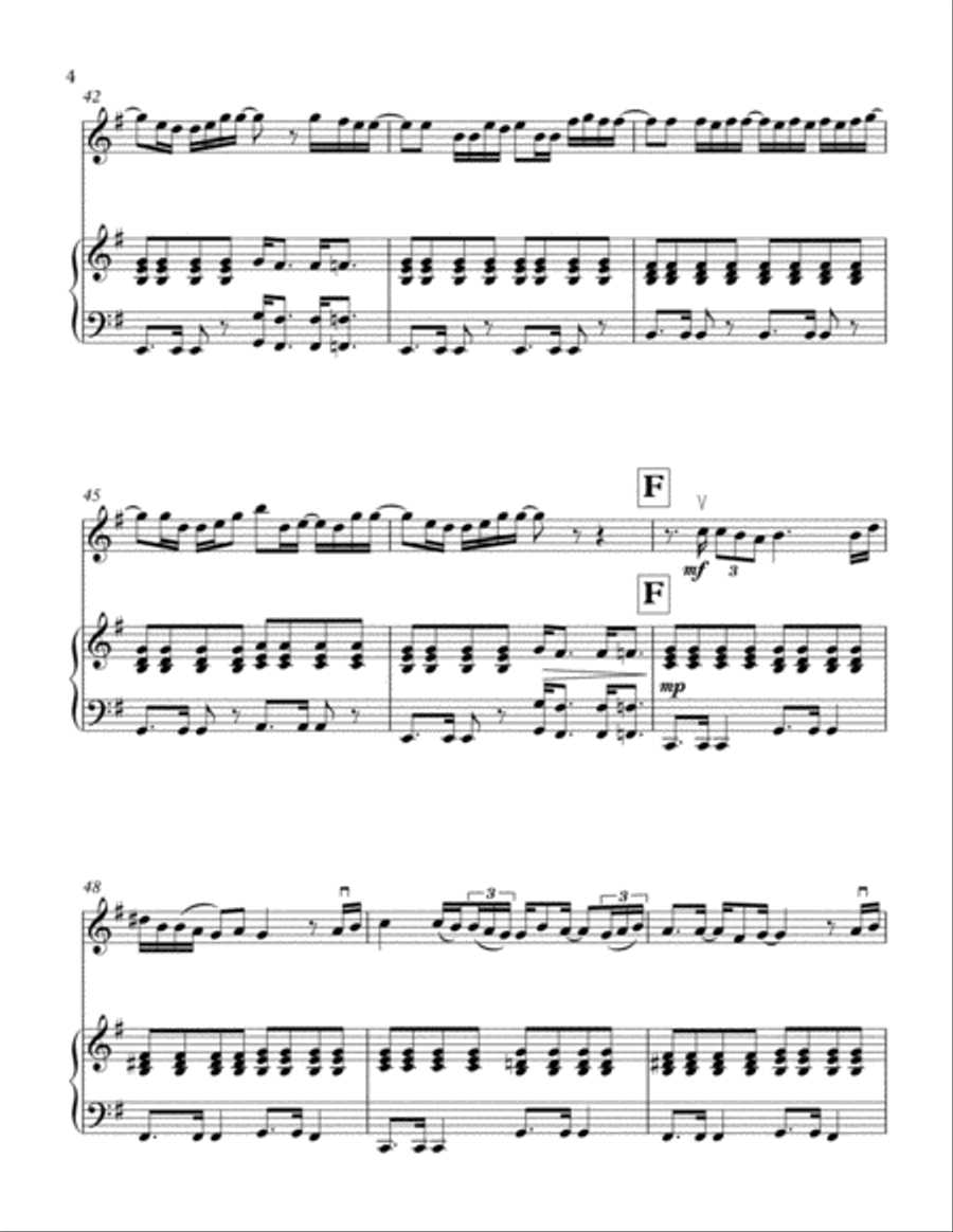 Take Me To Church Violin Solo scores gallery preview page 5