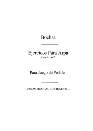 Book cover for Ejercicios Para Arpa - Segundo Cuaderno