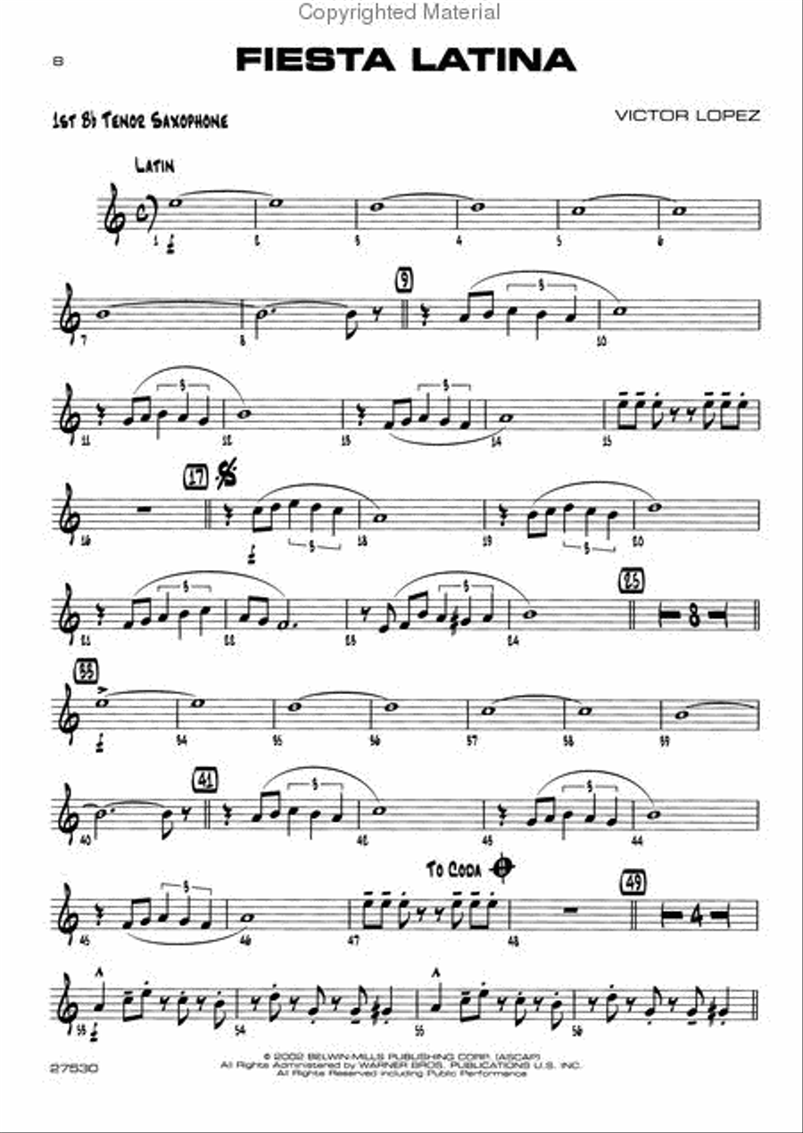 Sittin' In with the Big Band, Volume 1 Big Band scores gallery preview page 3