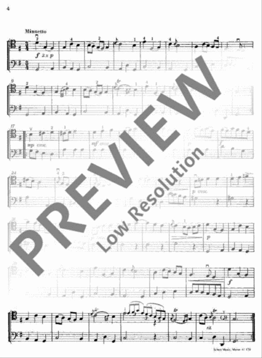 Sonata Cello Solo scores gallery preview page 13