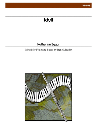 Book cover for Idyll for Flute and Piano for Flute and Piano