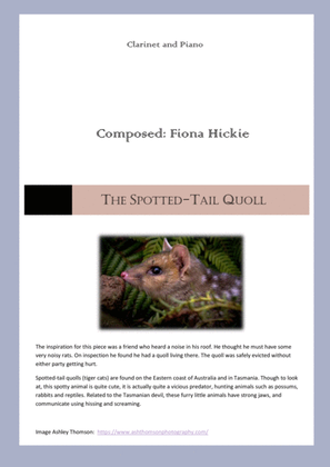 The Spotted-Tail Quoll