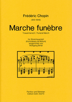 Marche funèbre für Streichquartett op. 35