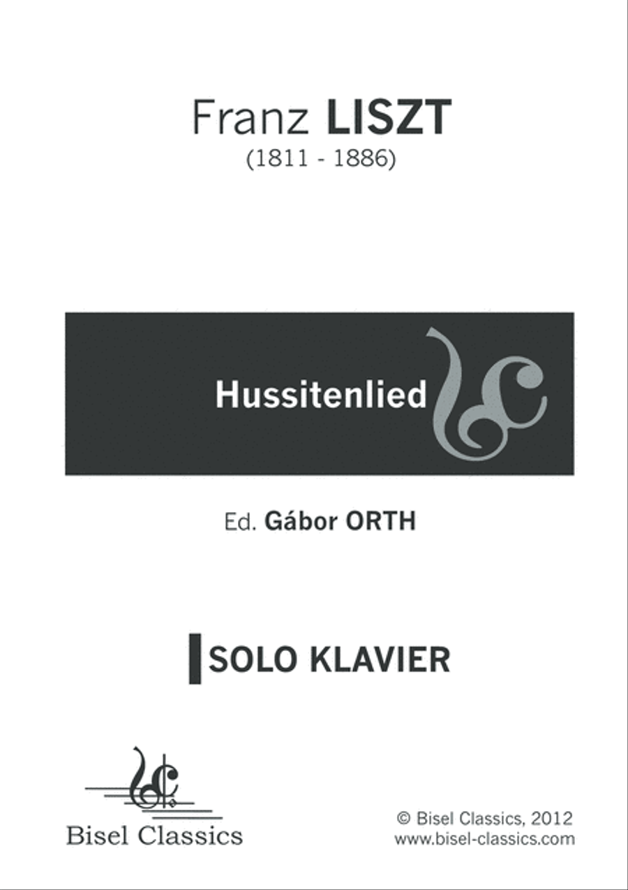 Hussitenlied Piano Solo scores gallery preview page 3