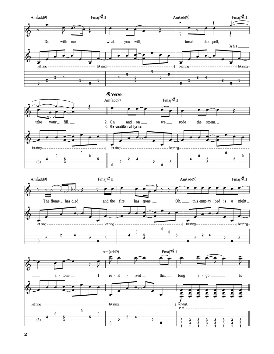 Foolin' Foolin' Acoustic Guitar scores gallery preview page 2