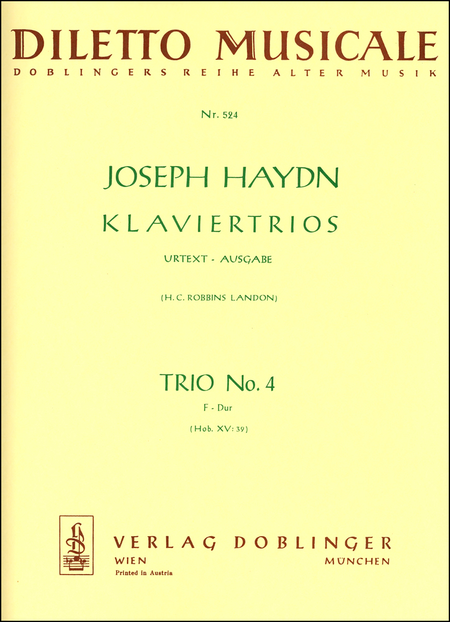 Klaviertrio Nr. 4 F-Dur