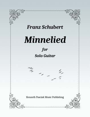 Book cover for Minnelied (for Solo Guitar)