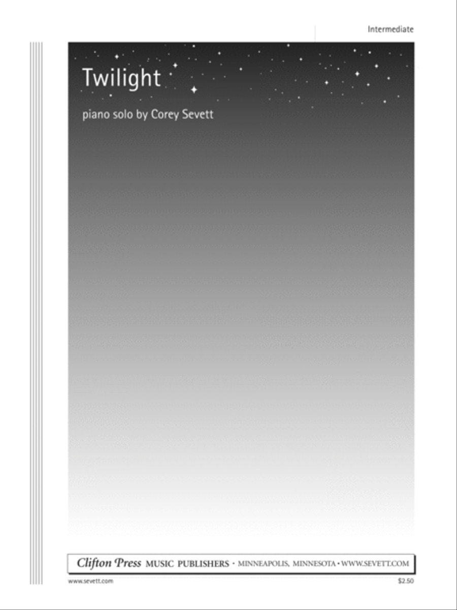 Twilight Piano Solo scores gallery preview page 1