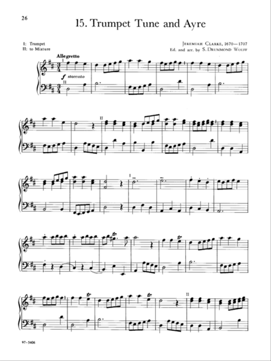 Baroque Music for Manuals, Vol. II Organ scores gallery preview page 13
