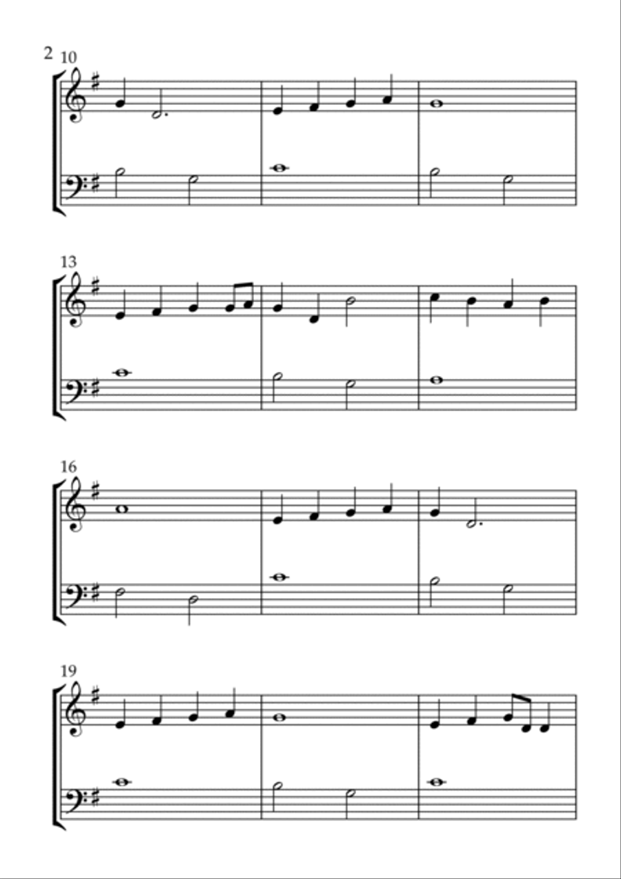 Can You Feel The Love Tonight Woodwind Duet scores gallery preview page 2