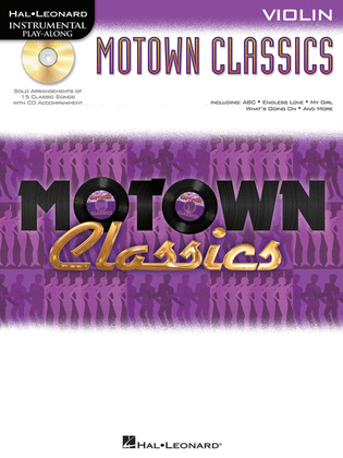 Motown Classics - Instrumental Play-Along Series