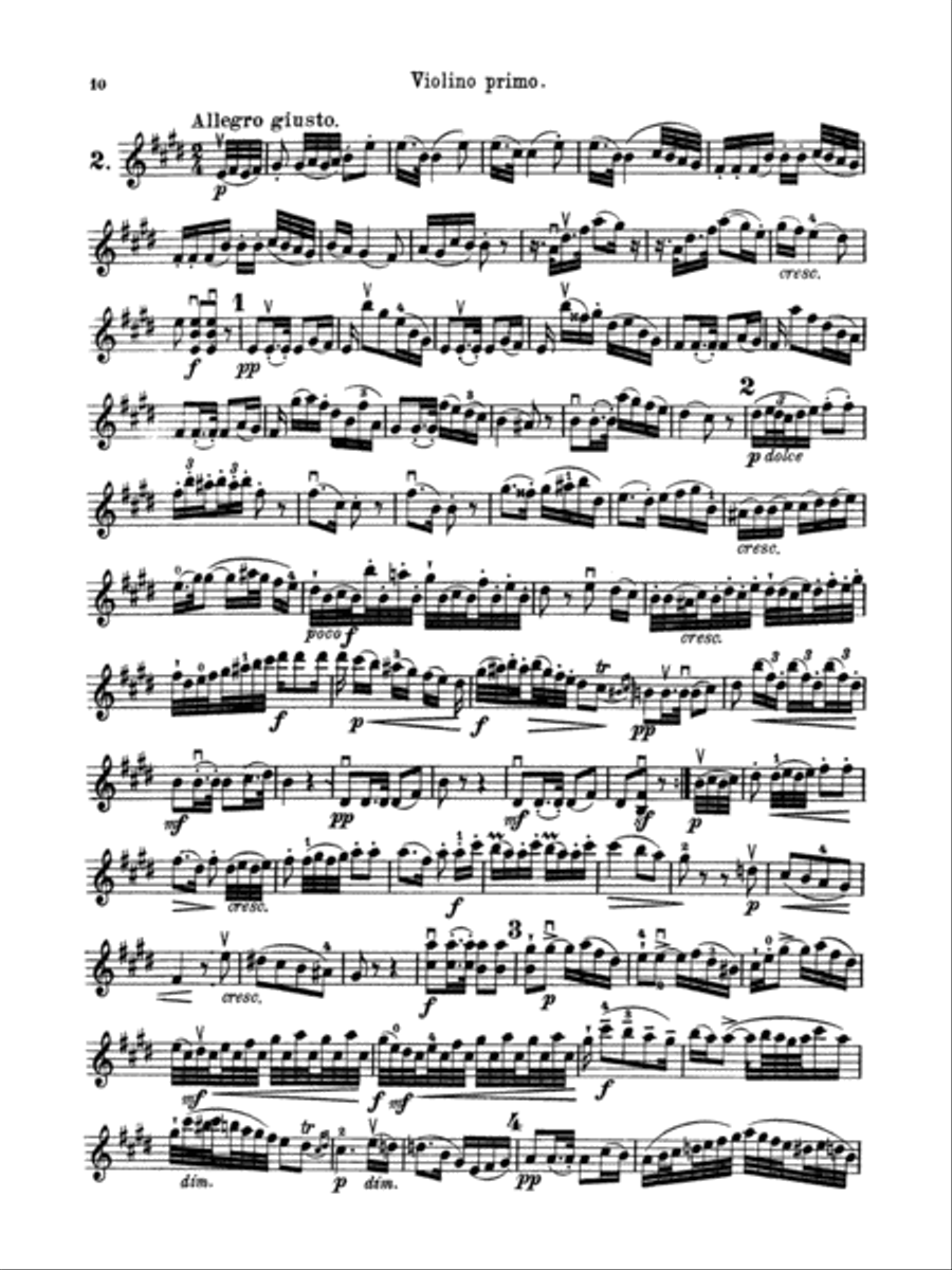 Boccherini: Three Duets, Op. 5 String Duet scores gallery preview page 1