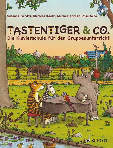 Tastentiger & Co. Book/cd (german)