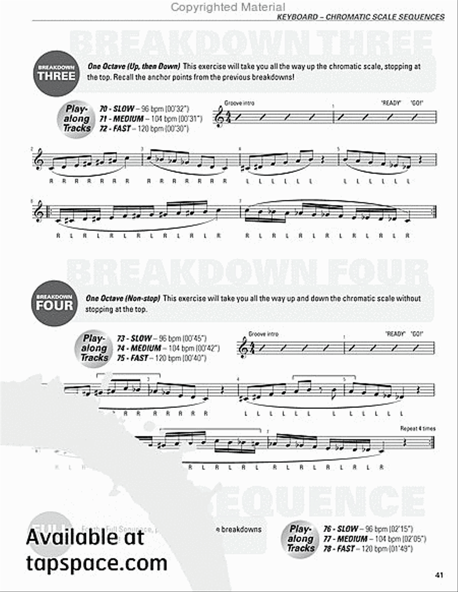 Five Minute Drill Percussion scores gallery preview page 42