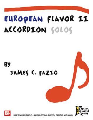 Book cover for European Flavor II - Accordion Solos