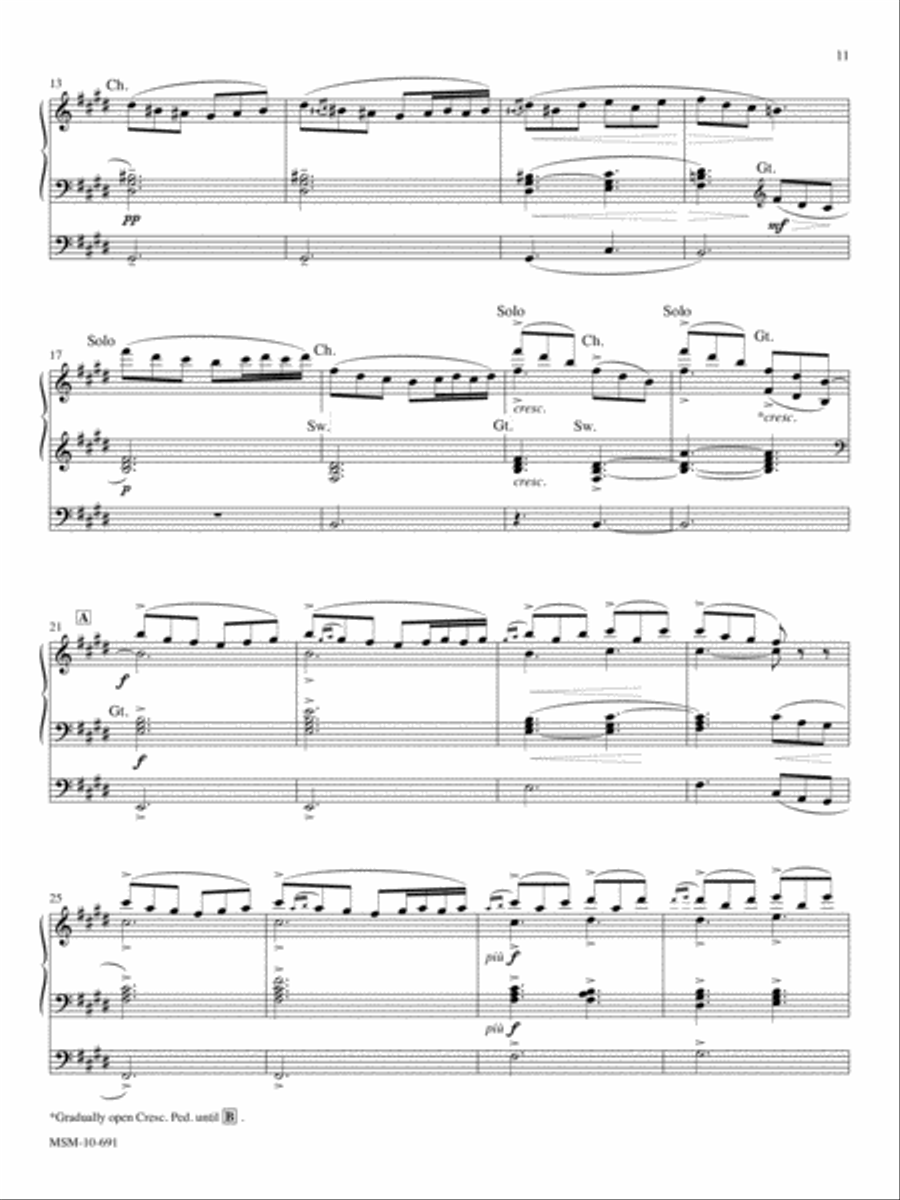 Two Transcriptions for Organ Organ Solo scores gallery preview page 5