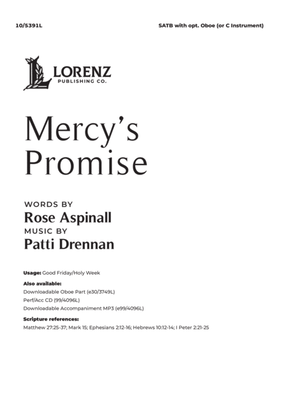 Book cover for Mercy's Promise