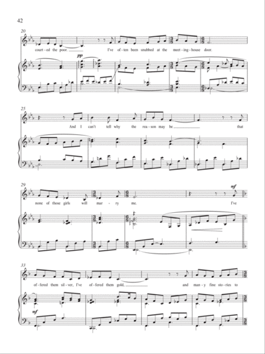 The Bachelor's Lay The Bachelor's Lay Low Voice scores gallery preview page 3