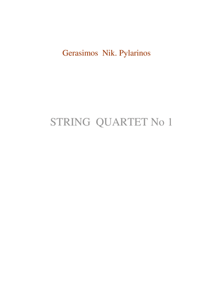 String Quartet No 1