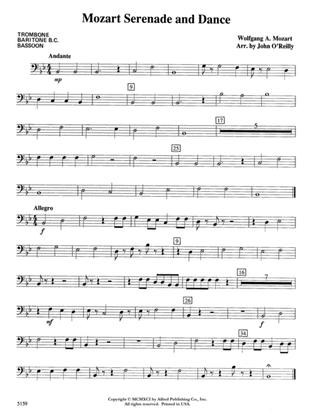 Mozart Serenade and Dance: 1st Trombone