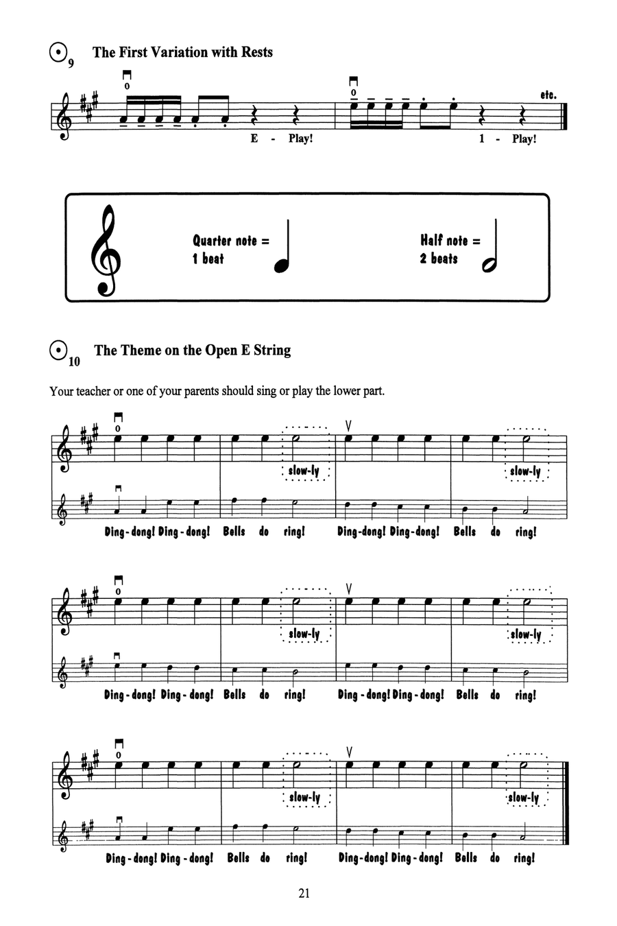Step by Step 1A -- An Introduction to Successful Practice for Violin Violin Solo scores gallery preview page 4