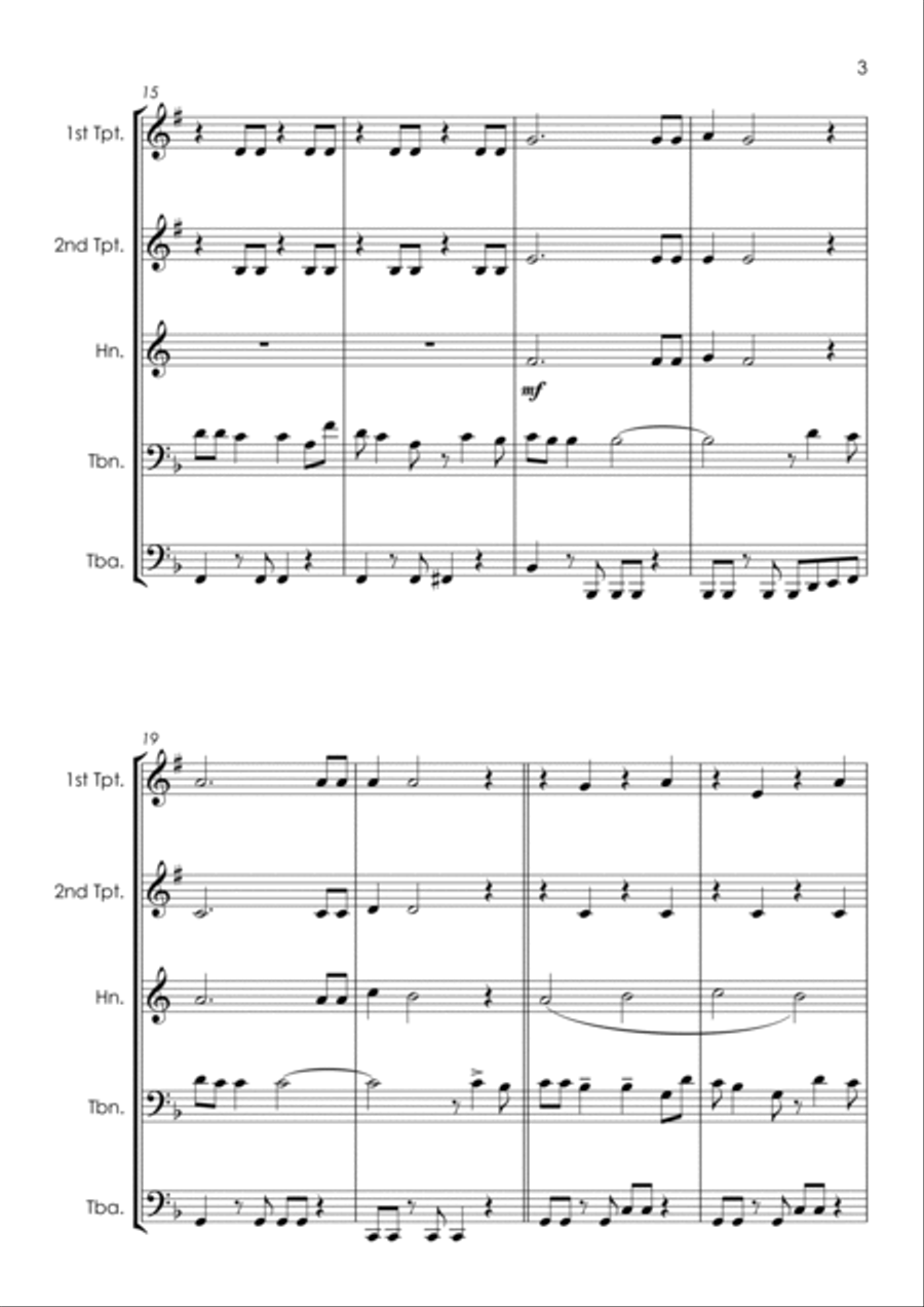 Little Saint Nick Little Saint Nick Horn scores gallery preview page 5