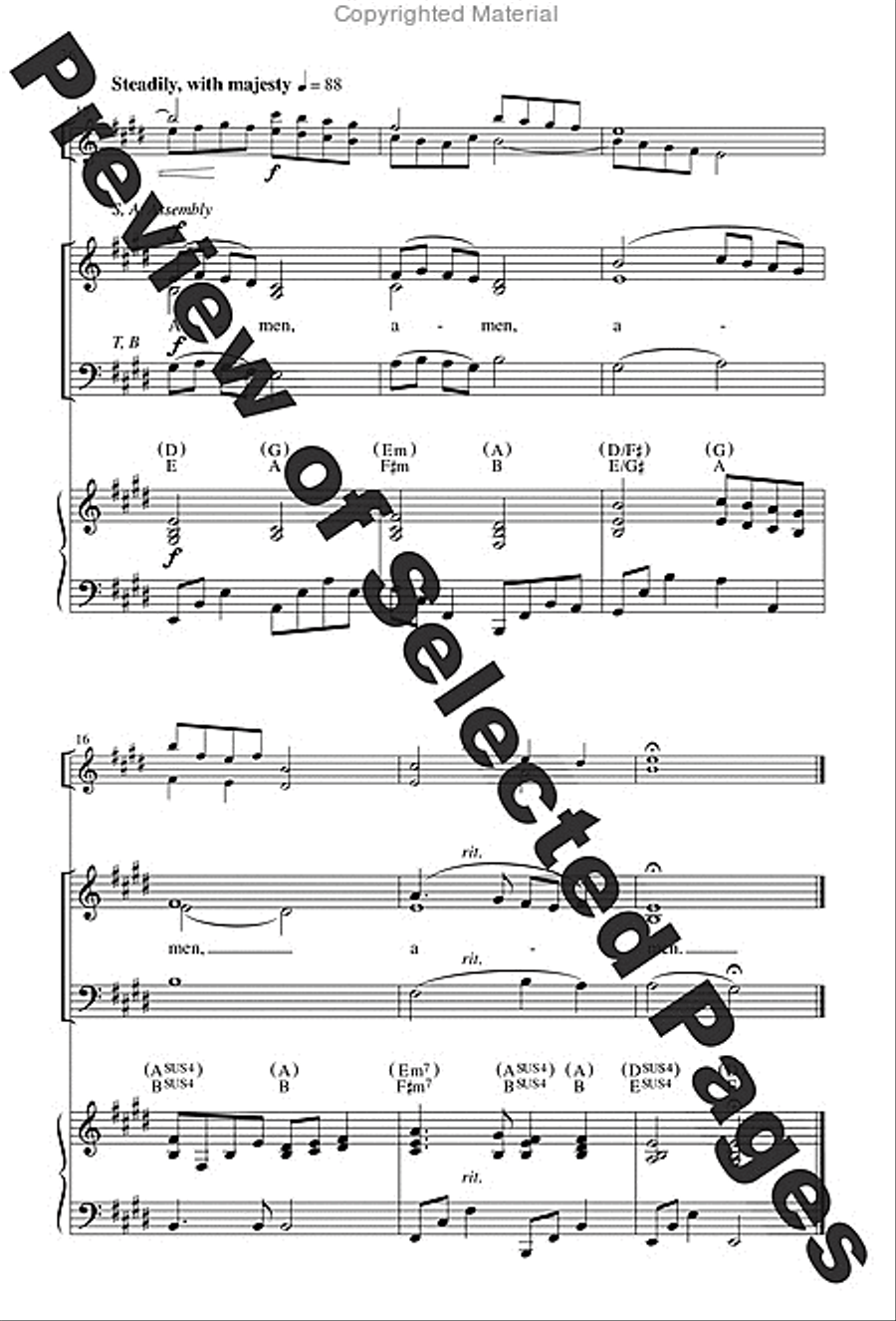 The Glendalough Mass CD scores gallery preview page 21