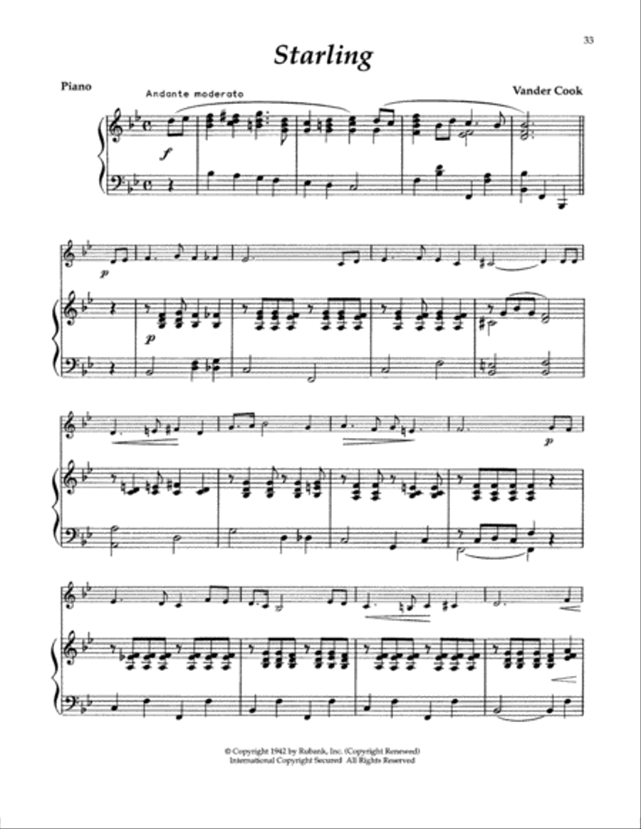 Starling School and Community scores gallery preview page 1