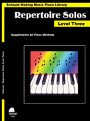 Book cover for Repertoire Solos Level 3