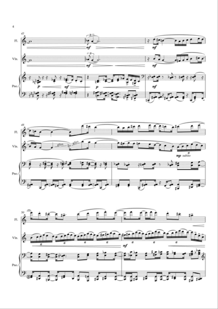 Žetva (Harvest) Small Ensemble scores gallery preview page 4