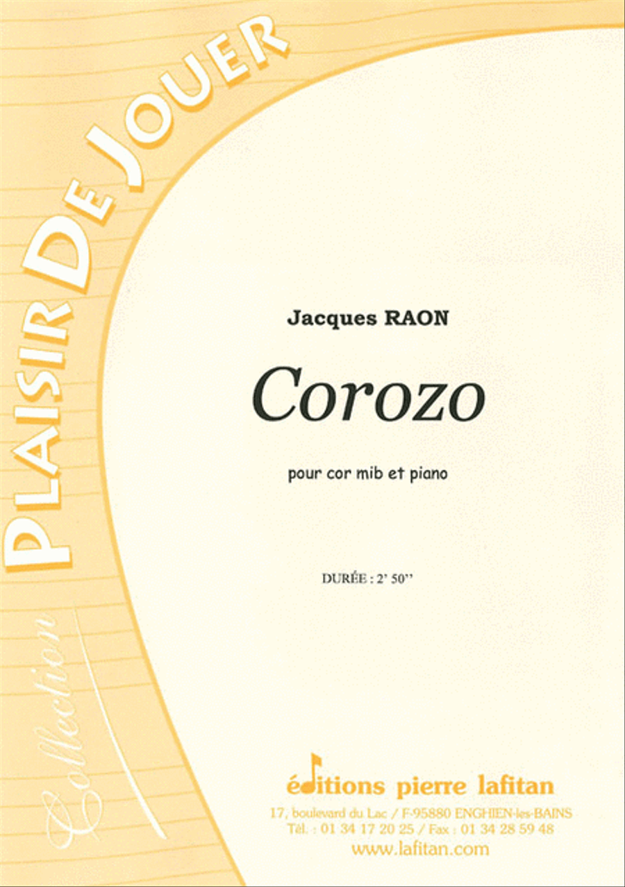 Corozo Horn scores gallery preview page 1