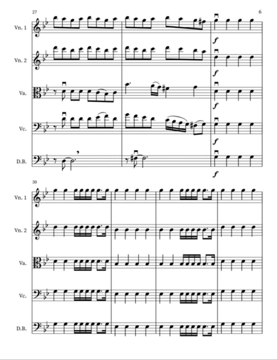 Chaos and Calamity Chaos and Calamity Cello scores gallery preview page 6