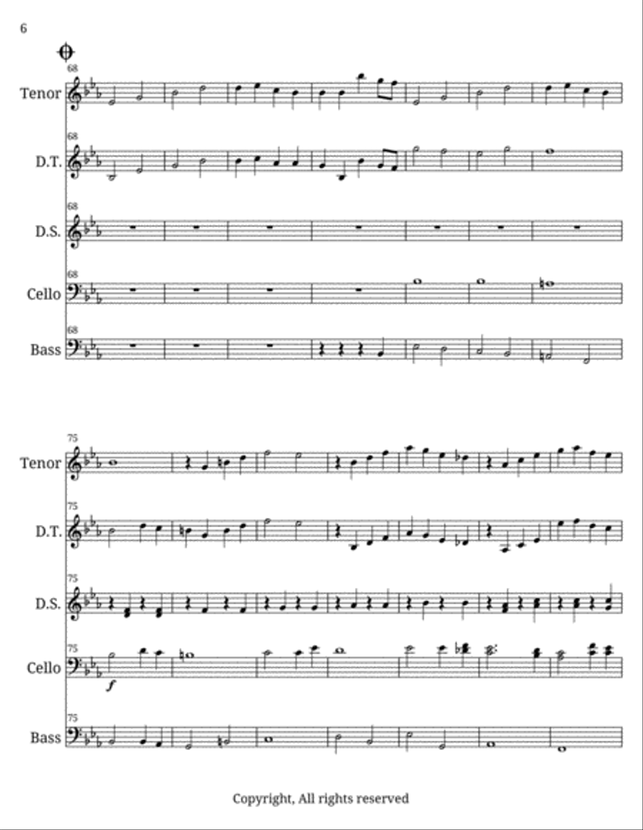 The Longest Time The Longest Time A Cappella scores gallery preview page 6