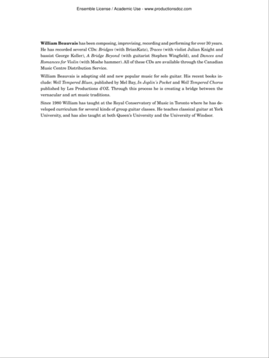 La Filla del Marxánt Guitar Ensemble scores gallery preview page 2