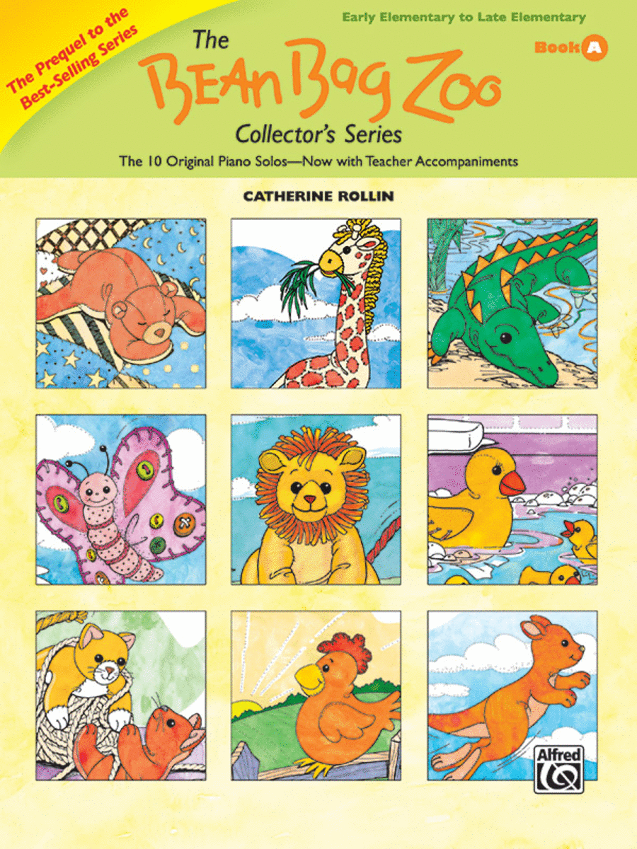 The Bean Bag Zoo Collector Easy Piano scores gallery preview page 1