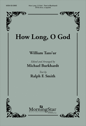 Book cover for How Long, O God