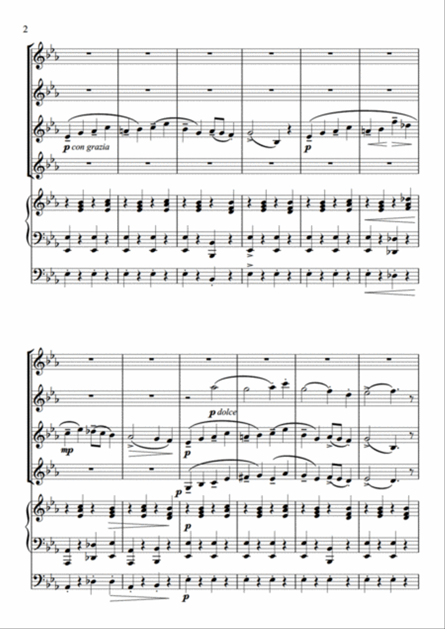 Kijé's Wedding Set of Parts scores gallery preview page 4