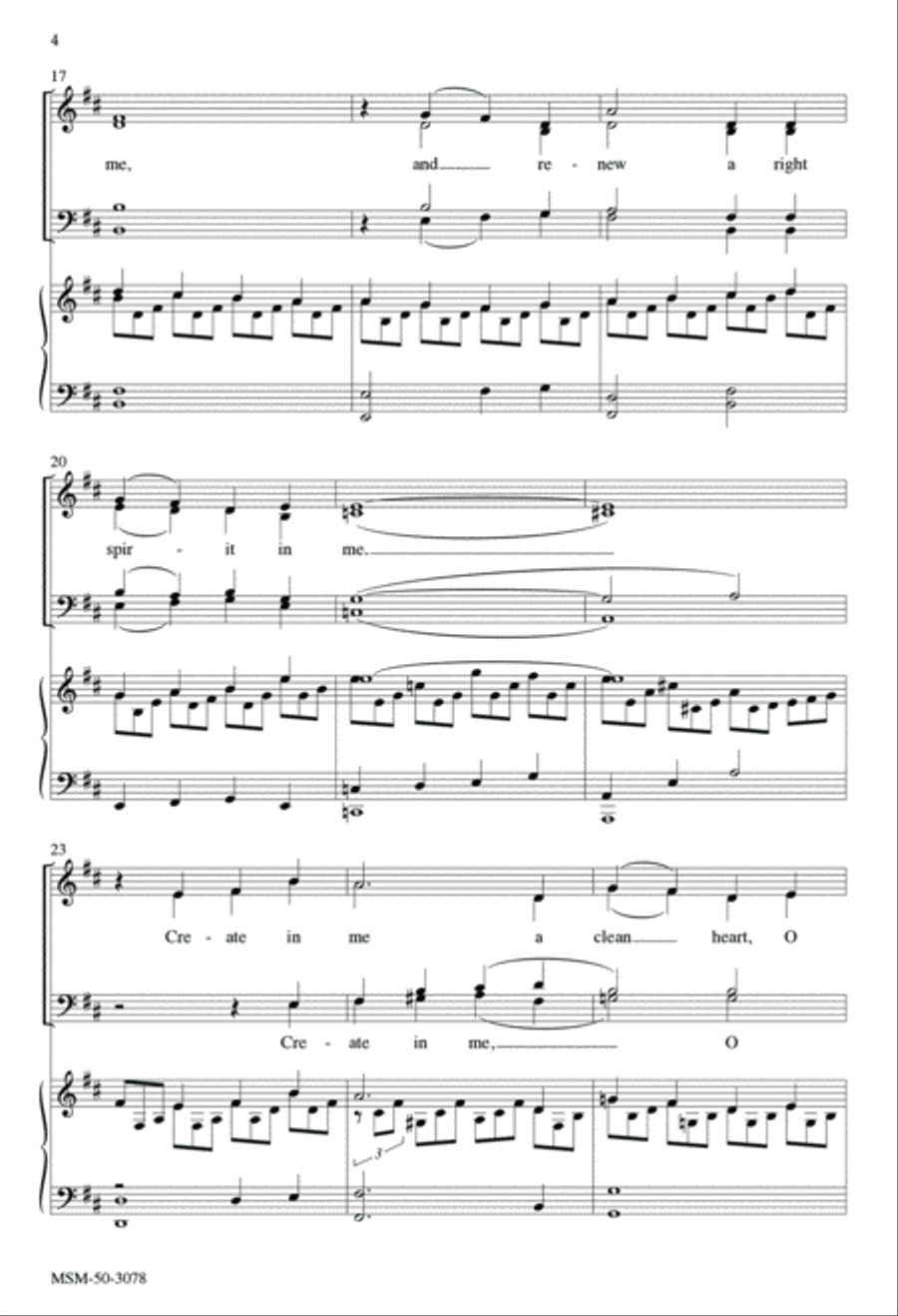 Create In Me 4-Part scores gallery preview page 4