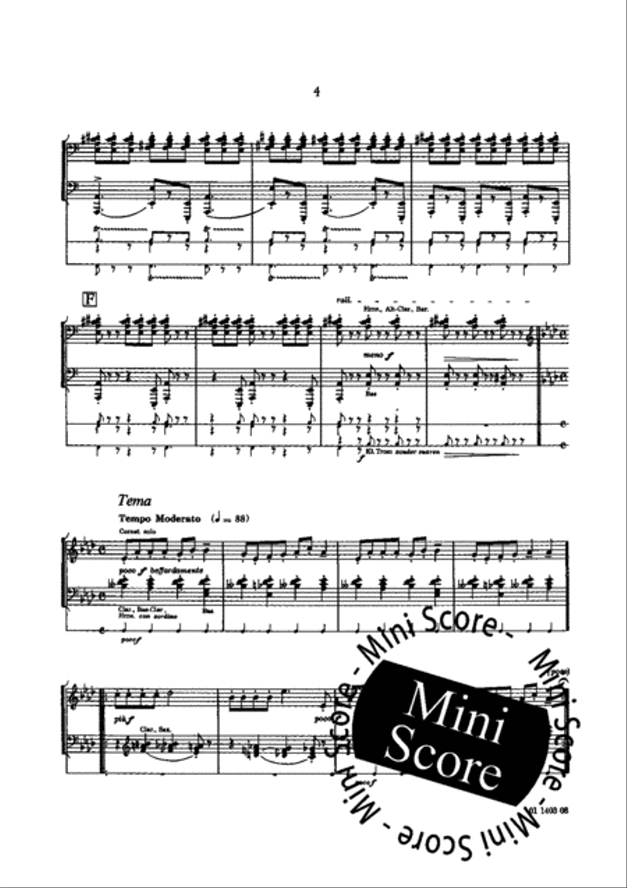 Variations on a Dutch Folksong Concert Band scores gallery preview page 8