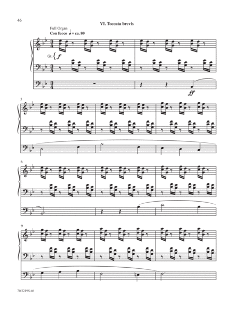 Our Hope for Years to Come Organ Solo scores gallery preview page 18