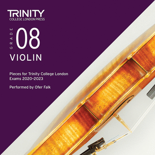 Book cover for Violin Exam Pieces 2020-2023: Grade 8 CD
